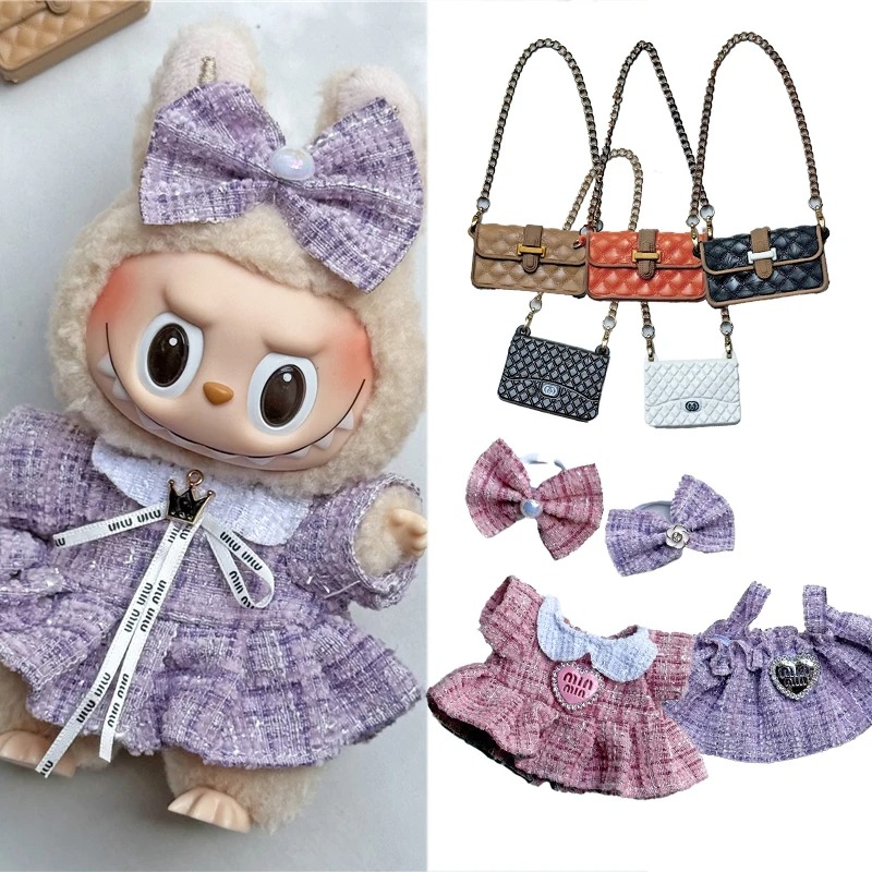 Baby Clothing Items - 15 17cm Untuk Boneka Labubu Gaun