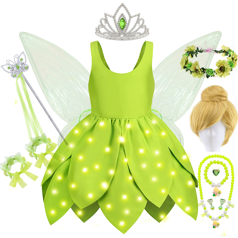 Baby Z Clothing - Baju peri Tinker Bell anak perempuan,