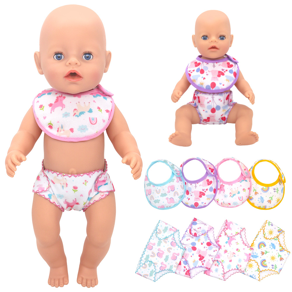 Baby Clothing Items - Set Pakaian Dalam Boneka Bayi Baru