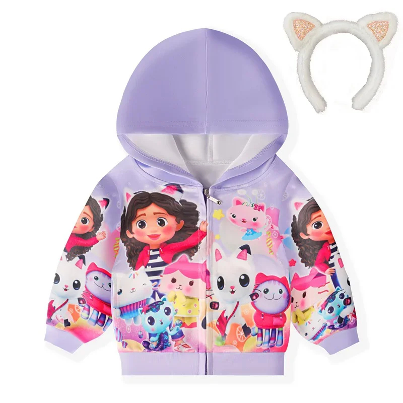 Baby Z Clothing - Jaket Hoody Kucing Cosplay Rumah Boneka