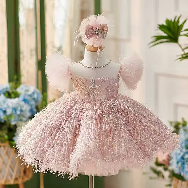 Baby Clothing High End - Gaun Bayi Perempuan Baru Mewah Ringan