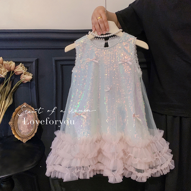 Gaun Anak Perempuan Gaun Rompi - Baby Clothing High End ulasan dan harga