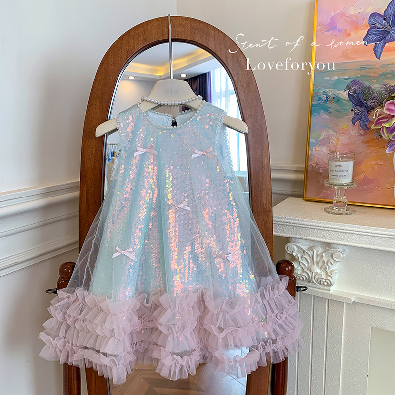 Gaun Anak Perempuan Gaun Rompi - Baby Clothing High End ulasan dan harga