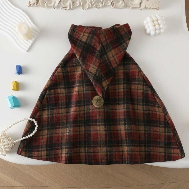 Jas Anak Perempuan Motif Kotak - Baby Clothing Winter ulasan dan harga