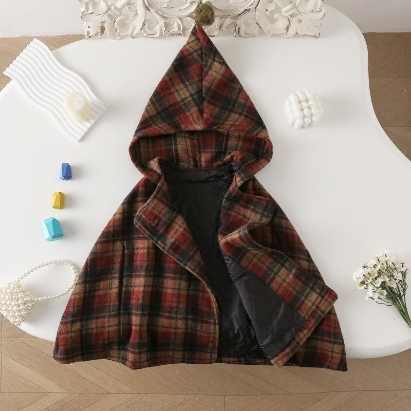 Jas Anak Perempuan Motif Kotak - Baby Clothing Winter ulasan dan harga