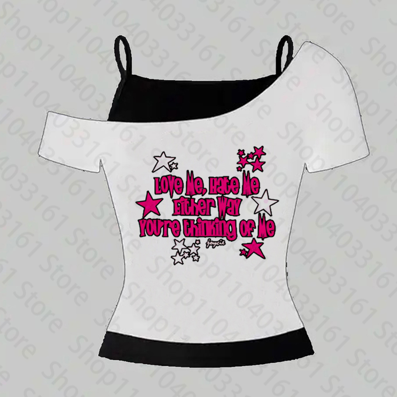 Pakaian Estetis Kaos Bayi Atas - Baby Y2K Clothing ulasan dan harga