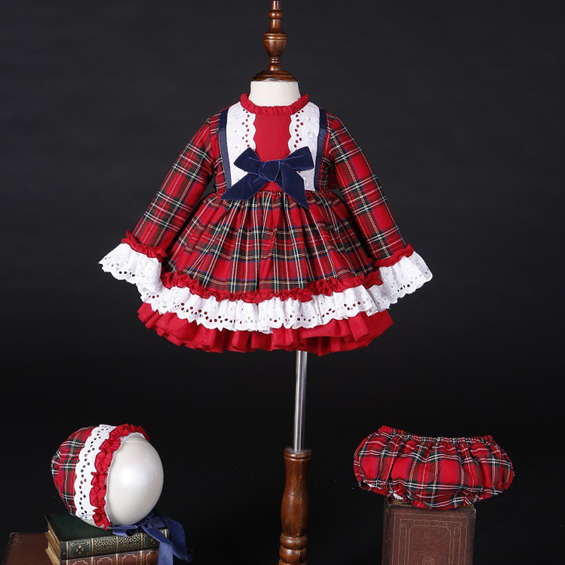 Gaun Putri Bola Pompom Spanyol - Baby Clothing Winter ulasan dan harga